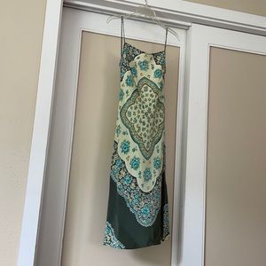 Beautiful silk low back dress by Laundry